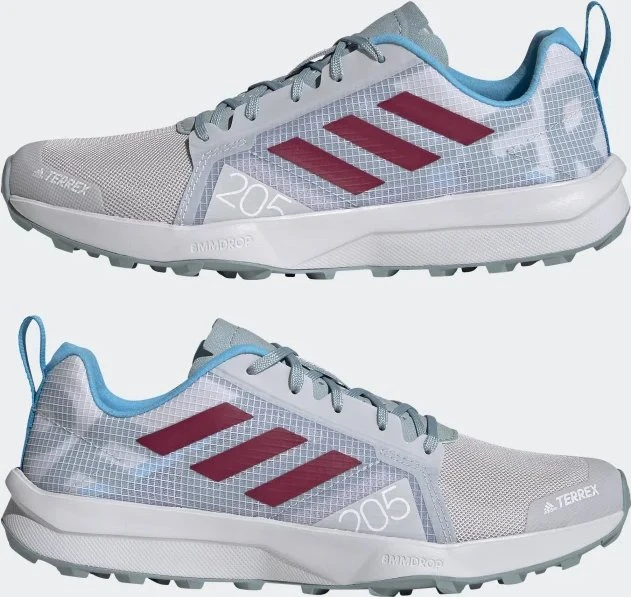 adidas Terrex Speed Flow dash grey/legacy burgundy/sky rush (Damen)