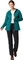 Vaude Valsorda Fleece Hoodie Funktionsjacke mallard green (Damen) Vorschaubild