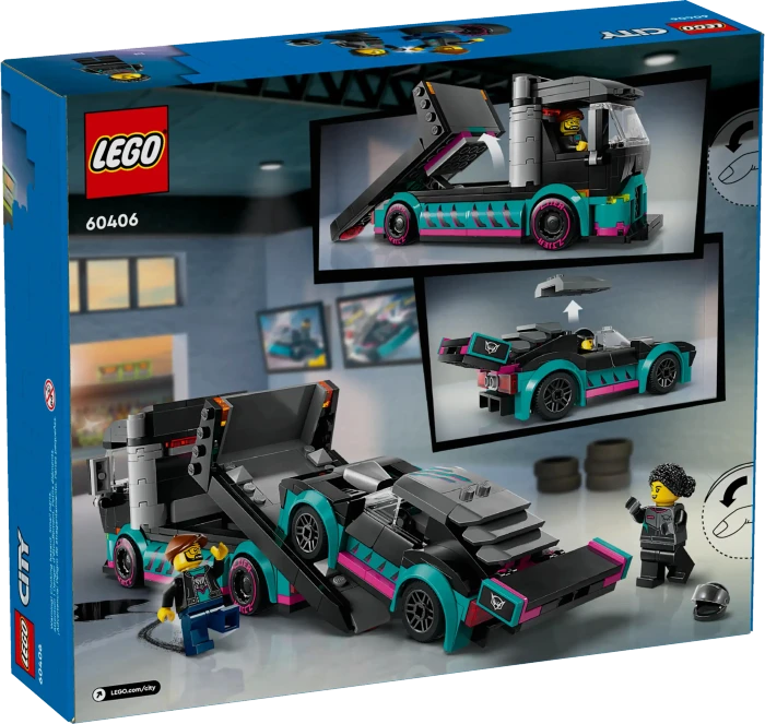 LEGO City - Autotransporter mit Rennwagen
