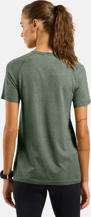 Odlo Essentials Seamless Funktionsshirt kurzarm shadow melange (Damen)
