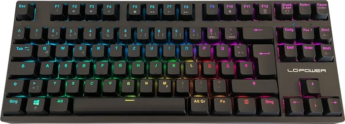 LC-Power LC-KEY-MECH-2-RGB-C-W, Gateron RED, USB/Bluetooth, DE