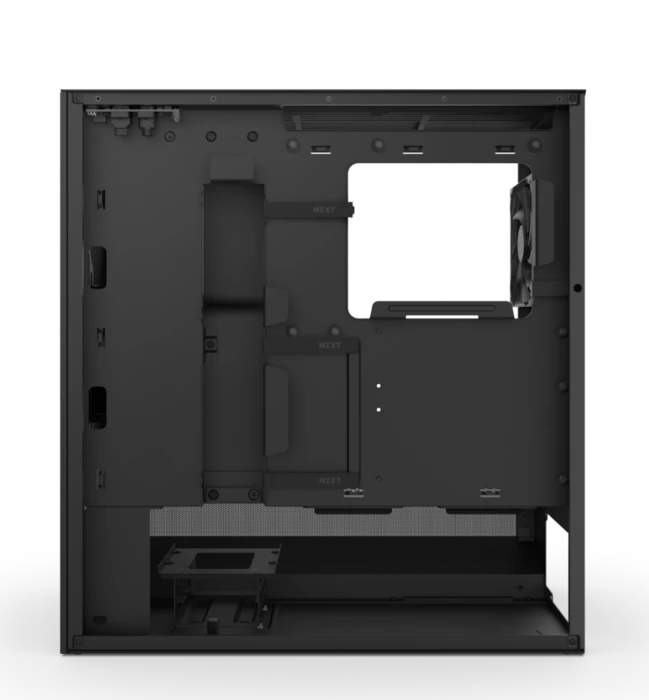 NZXT H5 Flow (2024), schwarz, Glasfenster