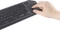 Renkforce RF-WLBTKB-300 Funk Tastatur mit Multi-Touchpad, schwarz/grau, USB/Bluetooth, DE Vorschaubild