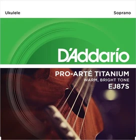 D'Addario Ukulele Pro-Arté Titanium Soprano