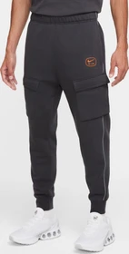 Nike Swoosh Air Fleece Cargo Trainingshose lang anthracite/safety orange (Herren)