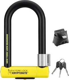 Kryptonite New York Diamond Standard Bügelschloss, Schlüssel