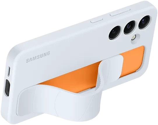Samsung Silicone Grip Case für Galaxy S24 light blue