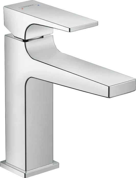 Hansgrohe Metropol Einhebel-Waschtischmischer 110 mit Hebelgriff und Zugstangen-Ablaufgarnitur chrom