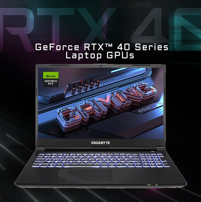 GIGABYTE G5, Core i5-12500H, 8GB RAM, 512GB SSD, GeForce RTX 4050, DE