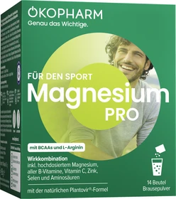 Für den Sport Magnesium Pro Brausepulver, 14 Stück