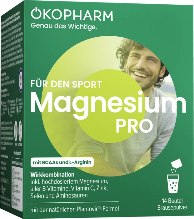 Für den Sport Magnesium Pro Brausepulver, 14 Stück