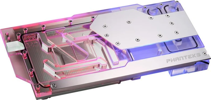 Phanteks Glacier G40 ASUS, RTX 4080 Strix & TUF chrome, mit Backplate