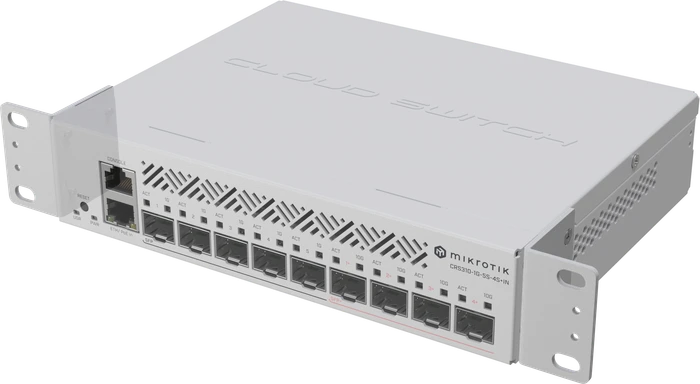 MikroTik 1U Dual 19" or 10" Rackmount Kit, 1HE