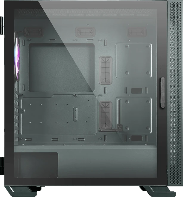 MSI MAG Vampiric 300R Midnight Green, Glasfenster