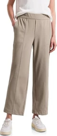 Street One Straight Leg 7/8 Twill Hose buff grey (Damen)