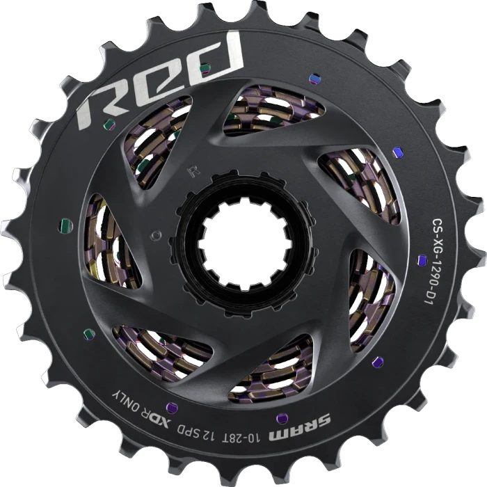 SRAM Red XG-1290 10-28 Kassette rainbow