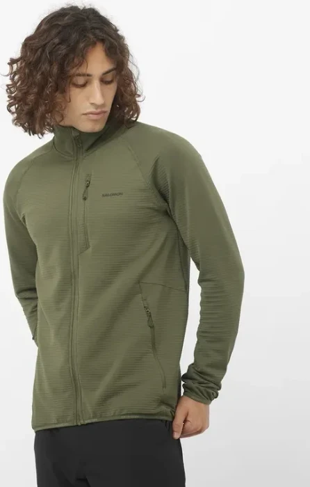 Salomon Essential Lightwarm Jacke grape leaf (Herren)