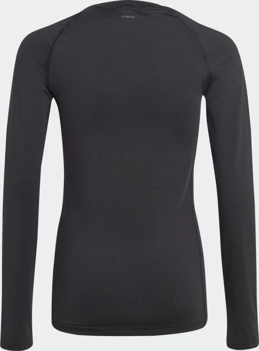 adidas Aeroready Techfit Kompressionsshirt langarm schwarz/weiß (Junior)