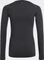 adidas Aeroready Techfit Kompressionsshirt langarm schwarz/weiß (Junior) Vorschaubild