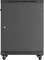 Lanberg 19" Rackschrank 15HE, freistehend, Flat Pack, Glastür, IP20, RAL 9004, 800mm tief Vorschaubild