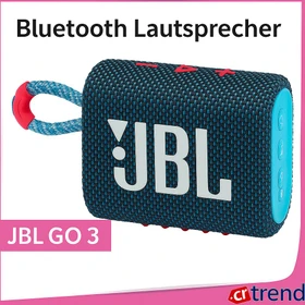 JBL GO 3 blau/pink