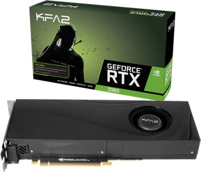 KFA2 GeForce RTX 2060 OC, 6GB GDDR6, DVI, HDMI, DP