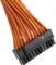 CableMod C-Series ModFlex Full Cable Kit, AXi, HXi, RM, orange Vorschaubild