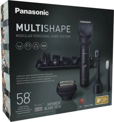 Panasonic XSHAPE Multishape MultiGroomer Travel Edition
