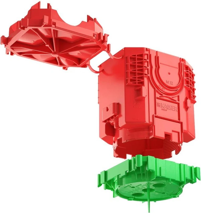 Kaiser Elektro B1 Großrohr-Decken-Verbindungsdose 60mm