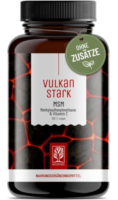Naturtreu Vulkanstark MSM Kapseln, 240 Stück