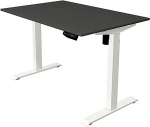 Kerkmann Move 1 elektrisch höhenverstellbarer Sitz-Steh-Schreibtisch 120x80cm anthrazit/weiß
