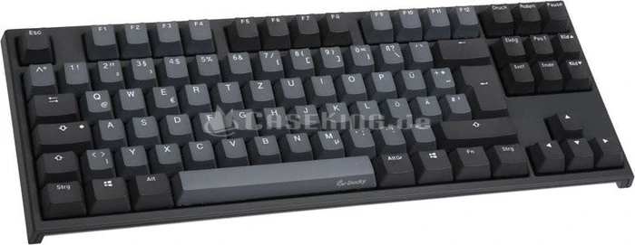 Ducky One 2 TKL Skyline PBT grau, MX BLUE, USB, DE