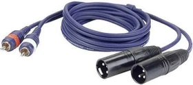 DAP Audio FL26 - 2 RCA male L/R to 2 XLR/M 3P, 1.5m