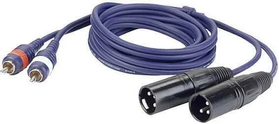 DAP Audio FL26 - 2 RCA male L/R to 2 XLR/M 3P, 1.5m