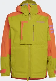 adidas Terrex Xploric Rain.RDY Mountain Funktionsjacke pulse olive/semi impact orange (Herren)