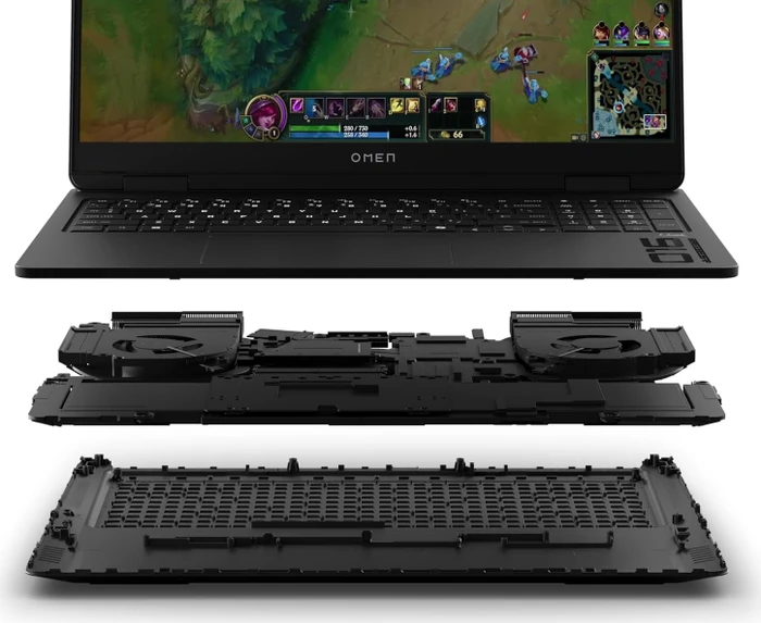 HP OMEN Gaming Laptop 16-ap0095ng, Shadow Black, Ryzen 9 8940HX, 32GB RAM, 1TB SSD, GeForce RTX 5070, DE