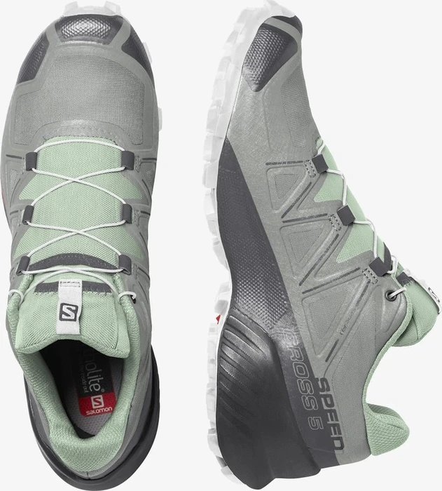 Salomon Speedcross 5 wrought iron/spray/white (Damen)