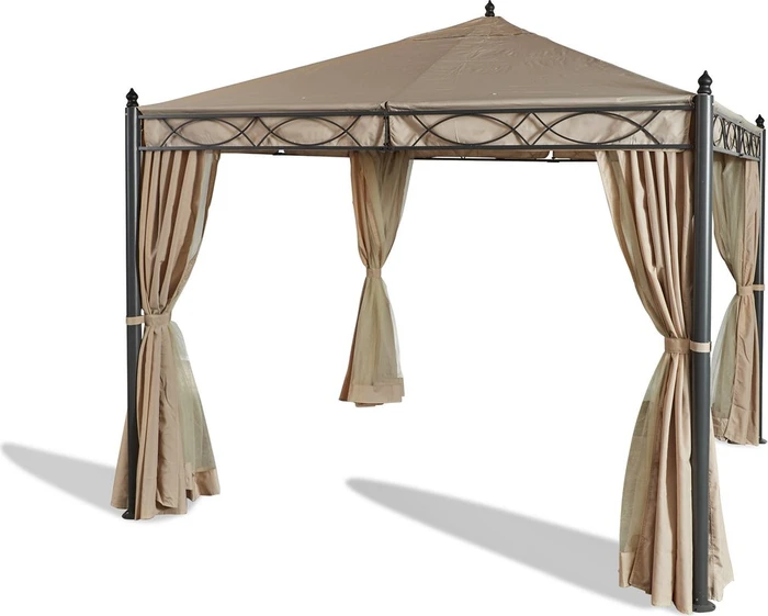 Grasekamp Garten-Pavillon Rom 3x3m (48125)