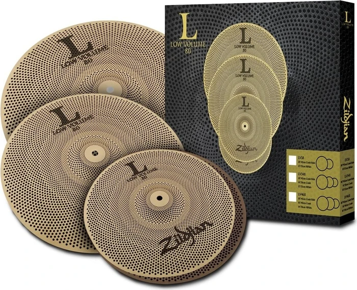 Zildjian L80 Low Volume Cymbal Set 14/16/18"