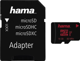 Hama R80/W30 16GB Kit, UHS-I U3 (00123986)