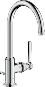 Hansgrohe Axor Montreux Einhebel-Waschbeckenarmatur 210 mit Hebelgriff und Ablauffernbedienung chrom