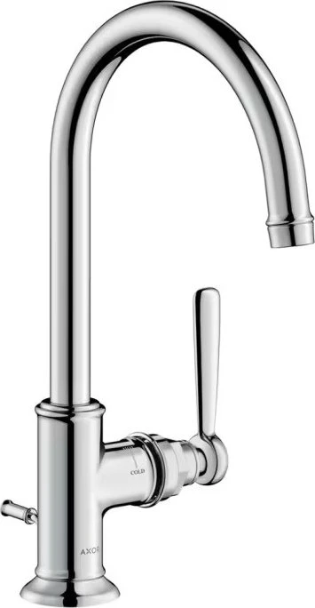 Hansgrohe Axor Montreux Einhebel-Waschbeckenarmatur 210 mit Hebelgriff und Ablauffernbedienung chrom