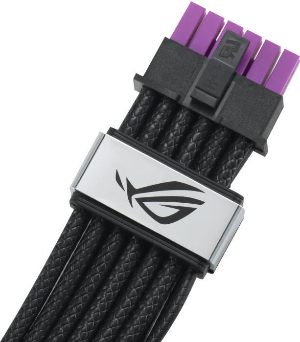 ASUS ROG Equalizer PCIe 5.1 600W 12V-2x6 GPU Power Cable, schwarz, 75cm