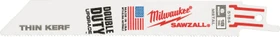 Milwaukee Fangtip Thin Kerf Säbelsägeblatt, 150x0.9mm, 50 Stück