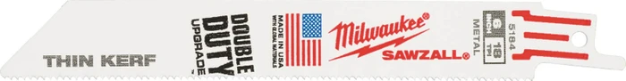Milwaukee Fangtip Thin Kerf Säbelsägeblatt