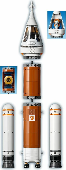LEGO City Space - Weltraumrakete mit Kontrollzentrum