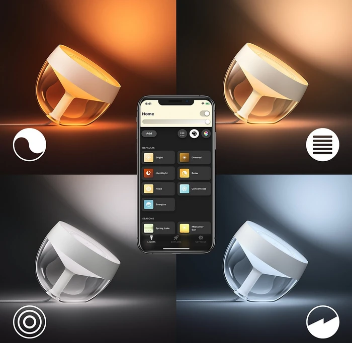 Philips Hue White and Color Ambiance Iris Limited Edition silber