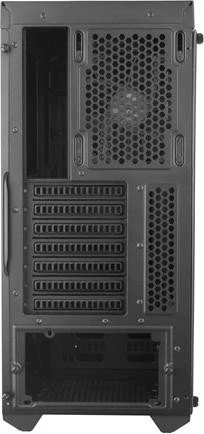 Cooler Master MasterBox MB600L schwarz/rot, Acrylfenster, mit 5.25" Schacht