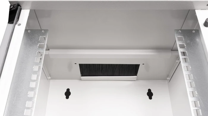 Equip Eco Mount 10" Wandgehäuse 6HE, Flatpack, Sicherheitsglastür, IP20, RAL 7035, 300mm tief