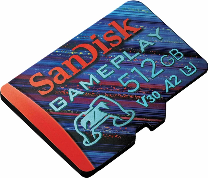 SanDisk Gameplay R190/W130 512GB, UHS-I U3, A2, Class 10
